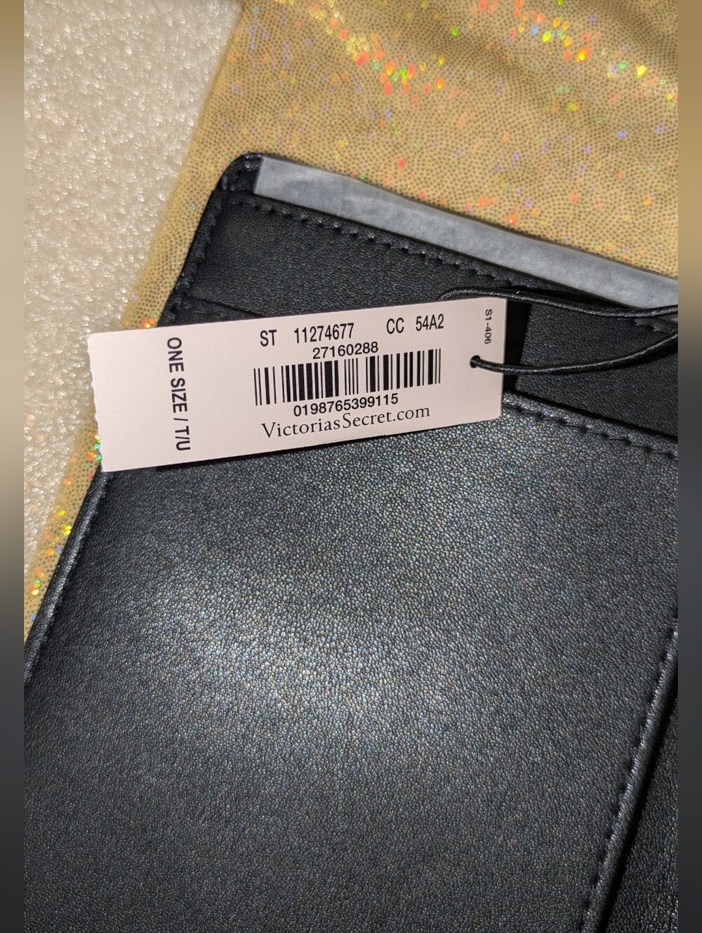 Victoria's Secret Black Cardholder Wallet  NWT - Picture 5 of 7